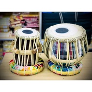 Tabla set with Tabla Rings, Hammer and Bag