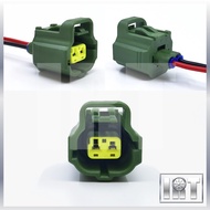 2 Pin Coolant Fan Temp Sensor Socket Wira Waja MD177572 Axia Myvi Vios Hilux Ego Soket Enjin Kereta 