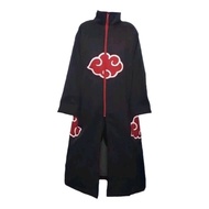 Akatsuki Anime Cloak Jacket with Premium Collar, Distro Quality Men's Anime Cosplay Jacket/ Anime Wi