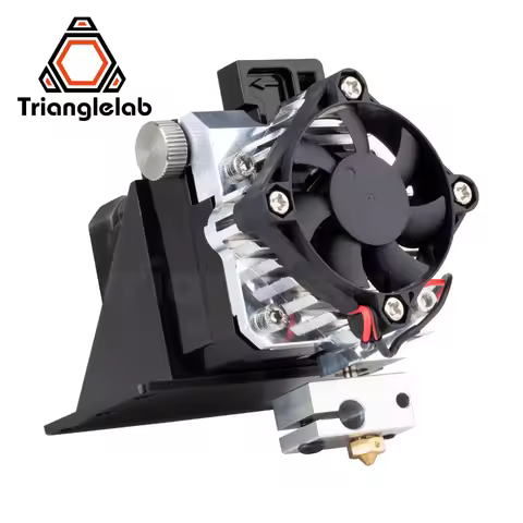 Trianglelab Titan Extruder Full Kit Titan Aero V6 Hotend Extruder Full Kit Reprap Mk8 I3 Compatible 