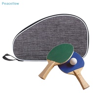 Peacellow Table Tennis Rackets Bag Ping Pong Paddles Storage Bag Capacity Single Paddle Protective Cover Training Racquet Sport Supplies SG