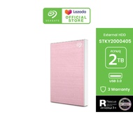 📣 [ สินค้าขายดี ] SEAGATE EXTERNAL HDD One Touch HDD with Password / 2TB / 2.5" (ฮาร์ดดิสก์พกพา) * 🆓