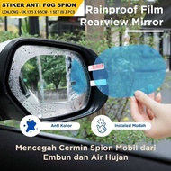 Car Rearview Mirror Anti-Fog Sticker 95x135mm Fog Anti-Rain ScreenGuard