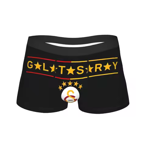 Club Logo G-GalatasarayS 1905 Underwear Men Boxer Brief Comfortable Boxer Shorts Quality Custom Plus