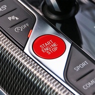Sports Red Engine Push Start Button For BMW G20 G05 G14 3 4 8 Series X5 X6 X7 Z4