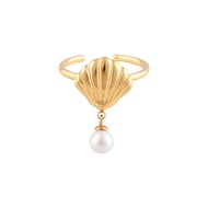 Panlandwoo - Cincin Titanium Wanita Damani Adjustable