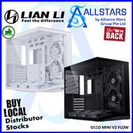 Lian Li o11D Mini V2 Flow (Choice of Black / White Chassis (support ATX mainboard) (Warranty with Co