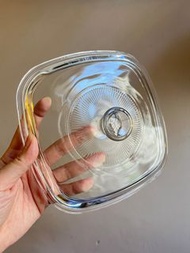 *全新* 美國康寧 Pyrex 玻璃蓋（17x17cm 方形雙耳康寧煲用）Pyrex glass lid for 17x17cm CorningWare square casserole - B