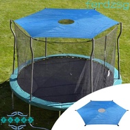 JENNIFERDZSG Trampoline Sunshade Roof, 6/8/10ft Waterproof Trampoline Shade Cover, UV Protection Rai
