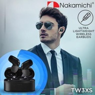 Nakamichi再有新作🔥🔥 性價比高真無線耳機 *TW3XS * *獲德國紅點設計獎*👍  🌟藍芽5.1 🌟連續使用6小時 連充電盒60小時 🌟IP55防水功能 原裝行貨 一年保養