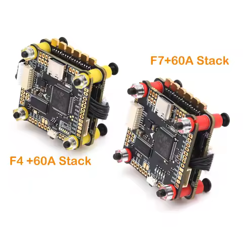 F4 F405 V2 F7 F722 Betaflight Flight Controller 60A 3-6S 4in1 BLheli_S DSHOT ESC Stack for Mark4 APE