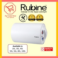 Rubine Storage Water Heater Space Series 20L- 100L Capacity [SPH SIN3.0]
