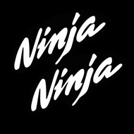 Ninja Reflective Car Sticker Decorative Motorcycle Kawasaki Sticker and Decals