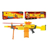 MAINAN SENAPAN SNIPER LASER OTOMATIS BLASTER PELURU LUNAK SOFT BULLET GUN SHOOTING COMPETITION NERF 