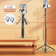⭐จัดส่ง 24 ชั่วโมง⭐ L16 ขาตั้งกล้องไม้เซลฟี่ไร้สาย1.55m.Selfie Stick พับได้มาพร้อมรีโมทบลูทูธ พิเศษส