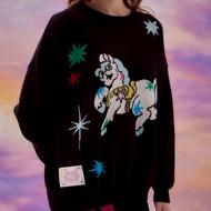 🖤🦄New+พร้อมส่ง🖤🦄เสื้อสเวตเตอร์แบรน Endless♾️holiday X Orm Kornnaphat🖤รุ่น Stellar Unicorn ใหม่🦄ลายสว