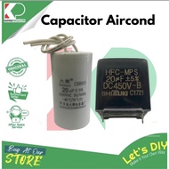 CAPACITOR AIRCOND 20uf 450VAC