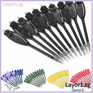 LAYOR1 10 PCS Golf Scoring Pencils, 2H Plastic Marker Pen, Hot Sale Multipurpose Eraser Colorful Portable Pencil Golf Course