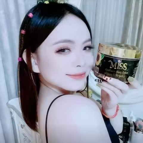 KEM BODY MISS THAI LAN Brightening Body Dark Skin Lightening Bright white 170g/400g Bottle