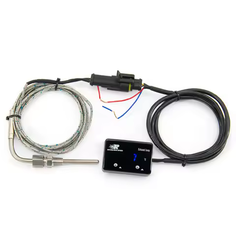 Car egt gauge kit car thermometer exhaust temperature gauge 0-1000 C exhaust temp gauge auto thermom