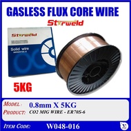 W048-016 STARWELD 0.8mm x 5KG NIETZ CO2 MIG WELDING WIRE ER70S-6 / W048-508 (0.8mm X 5KG ±) BOSSMAN 