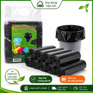 [SVIP] 15 Rolls of Black Biodegradable Garbage Bags Large Size 55 x 65cm Environmental Protection (C