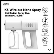 K5 Wireless Nano Spray Disinfection Spray Gun Sanitizer (380ml)