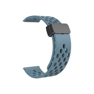 For xiaomi mi watch color color 2 ซิลิโคน สายนาฬิกา Magnetic Buckle Band No Gaps For xiaomi watch S2 / S1 / S1 active / S1 Pro สาย mibro lite 2 สาย Soft Rubber นาฬิกา สมาร์ทวอทช์ สายนาฬิกาข้อมือสำหรับ