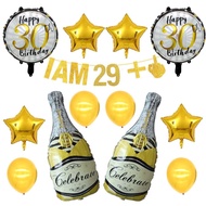 30th Birthday Party Decorations Balloon Set-Party Supplies for Age 30