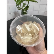 Coconut Jelly with Coconut Meat Clear