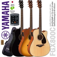 * Authorized Dealer * Yamaha FGX800C 41-Inch Electric Acoustic Guitar D Shape Glossy Finish ** Solid