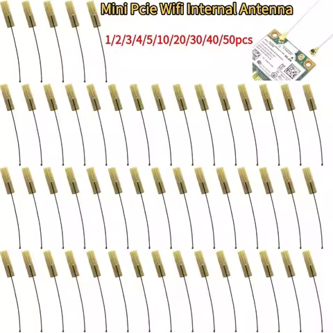 Mini Pcie Wifi Internal Antenna Universal Laptop Wifi Bluetooth Yellow Film Antenna For Wireless Net