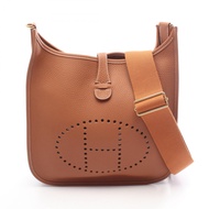 【二手】愛馬仕 HERMES Evelyne 3 Trois PM 金色肩背包 其他 Evelyne 3PM 金色 女士 全新未使用