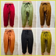 ☇ ┐ ❤ Tokong 3/4 Trendy Urban Bohemian Streetwear Summer Beach Casual  Pants for Men freesize pluss