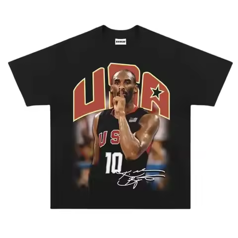 Usa Kobe Vintage Tee, Kobe Bryant T-Shirt, Unisex Basketball Shirt, Hip Hop Graphic Tees, Gifts Shir