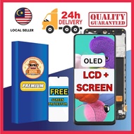 OLED SM Galaxy A72 A71 A53 5G A52 A51 A50S A50 A32 A31 A30S A22 A20 Support Fingerprint LCD Touch Sc