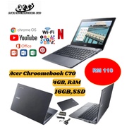 New 2025 LAPTOP ACER C70 CHROMEBOOK PLAYSTORE/4GB/RAM/16GB