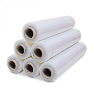 Big Roll Clear &amp; Black Pallet Stretch Film Quality Assured No gimmicks Cling Wrap Moving Protection