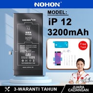 NOHON Battery For iP 7 8 Plus 6S 7 Plus 6 Plus For iP 11 12 Pro Battery Replaces With Tools