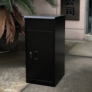 European and American household large-capacity parcel receiving box with password lock, anti-theft p