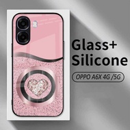 HP Softcase Glossy Glasshp For OPPO A6X - OPPO A6X 4G-5G - OPPO A6X 4G Case - OPPO A6X 5G - OPPO A6X