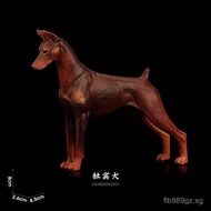 Tongde Realistic Animal Toy Model Doberman Dog Plastic Dog Children's Gift Ornament SEYC