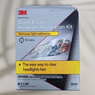 ชุดขัดเงาไฟหน้ารถ Headlight Restoration Kit Restore & Protect  39194 / Quick & Easy 39193 [3M®]