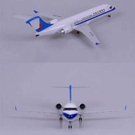 Aircraft Model China Commercial Flying c919 Passenger Aircraft AR21 Aircraft Gift Ornaments Resin wi