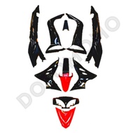 GT 128 GT128 MODENAS BODY COVER SET "SPIDERMANMOTOR"