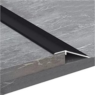 Wood Floor Transition Strips for Hardwood Floors, Aluminum Door Threshold Ramps for Doorways, Tile t