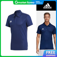 adidas | เสอโปโลแขนสนอาดดาส คอร 18 (CV3589) เสอยดคอปก