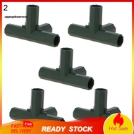 OPPO 5Pcs Plastic 16mm 3/4/5 Ways Hose Connector DIY Assemble Rack Tube Joint Adaptor
