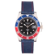 Tomaz Men's Watch GR01-F (Silver/Blue/Black)