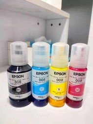 Epson หมึกเบอร์ 008 4 สี Black/Cyan/Magenta/Yellow ink bottle (Pigment ink)